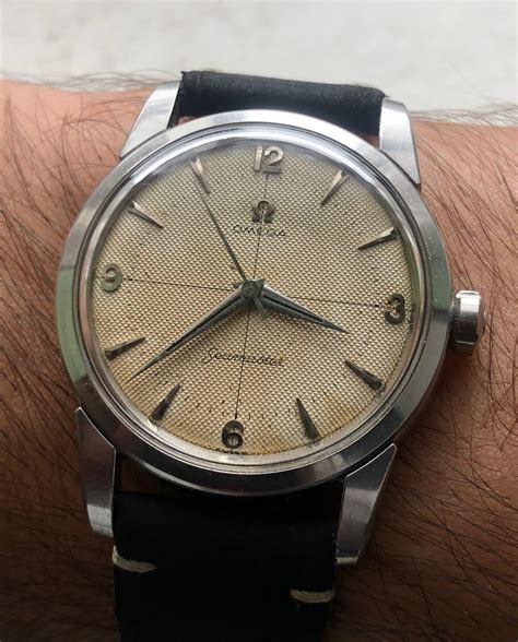 omega 1955 watch|vintage omega men's watch 1950s.